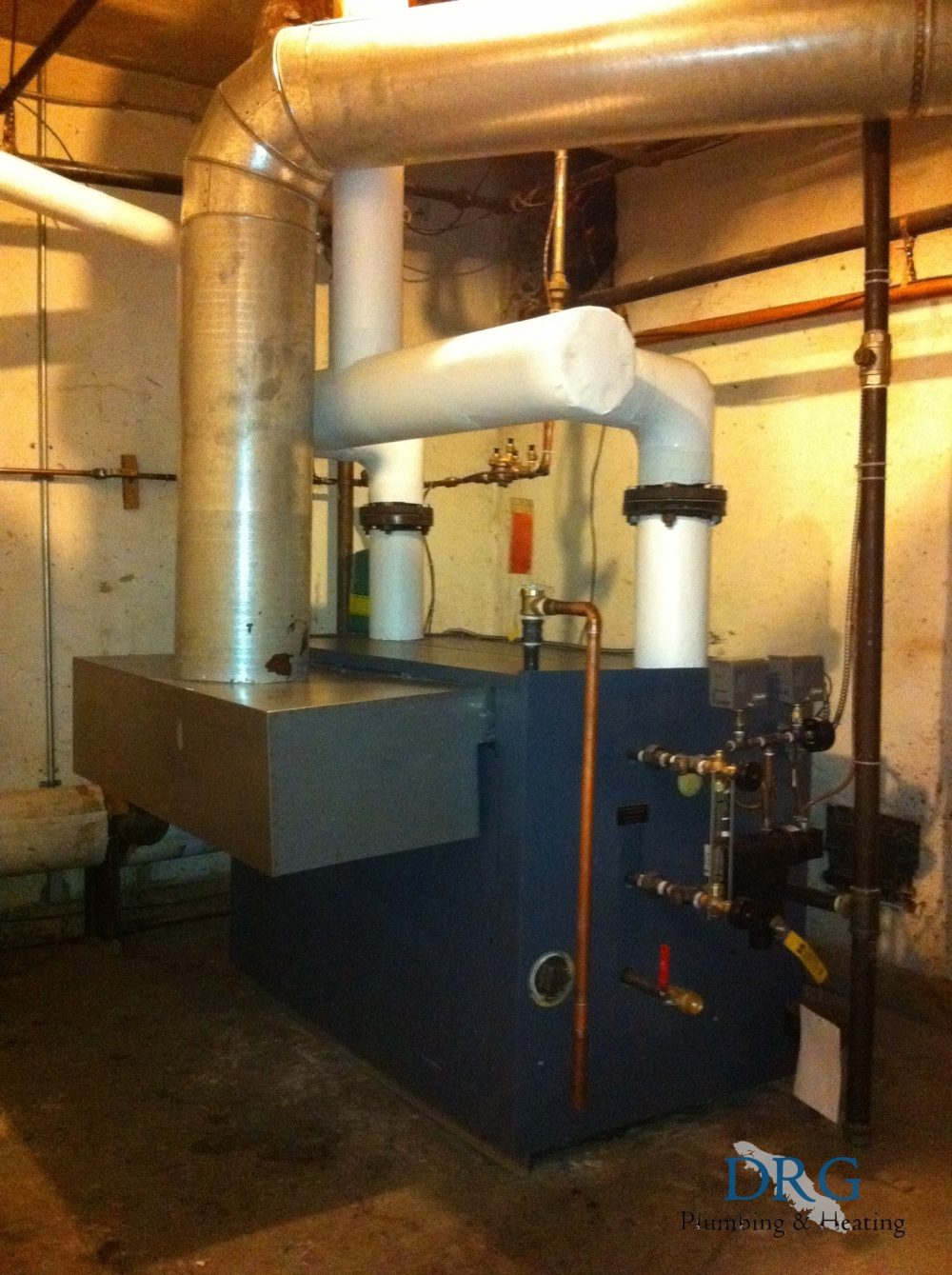 Residential steam boiler replacement