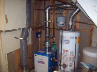 Residential gas boiler replacement