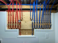 Home run pex manifold